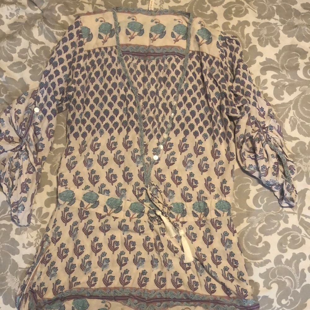 🌹Spell Bohemian Royale Romper M - Picture 2 of 11